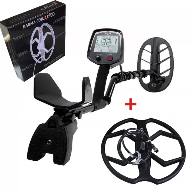 Металотърсач Fisher F75 LTD софтуер v3 - 2017 + 2 сонди  +  13 Karma сонда